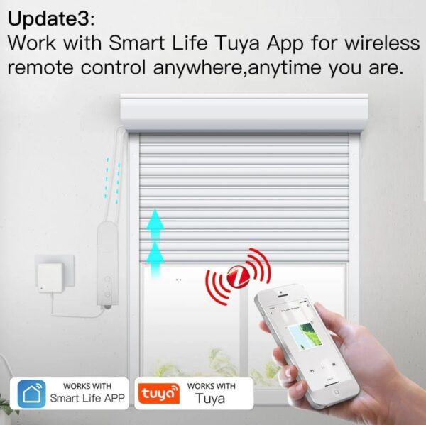 Smart Motorized Roller Blinds/Shades ZigBee - Imagen 6