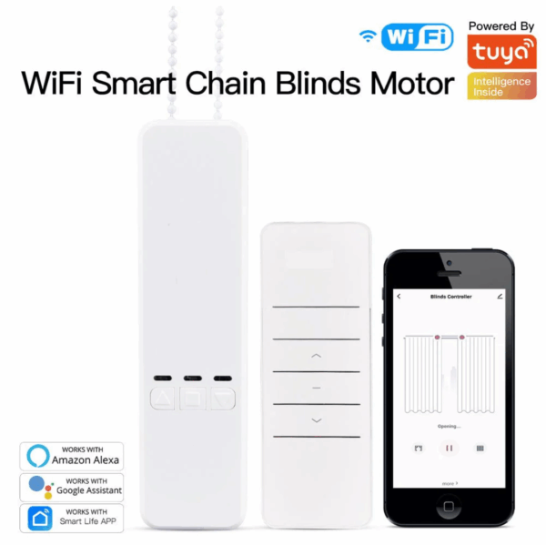 Smart Motorized Chain Roller Blinds WiFi - Imagen 3
