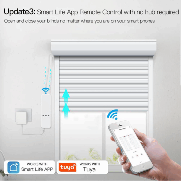 Smart Motorized Chain Roller Blinds WiFi - Imagen 6