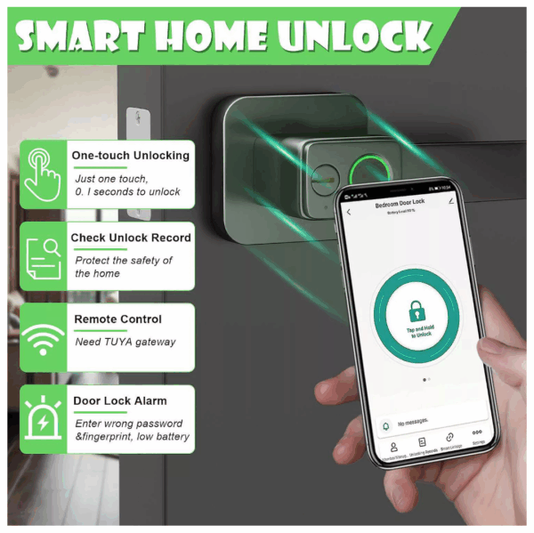 Smart Lock WiFi Bluetooth - Imagen 2