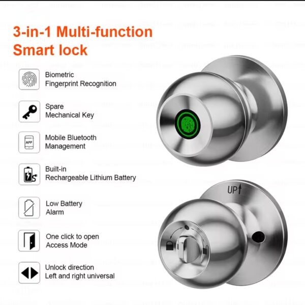 Smart Lock WiFi Bluetooth - Imagen 3