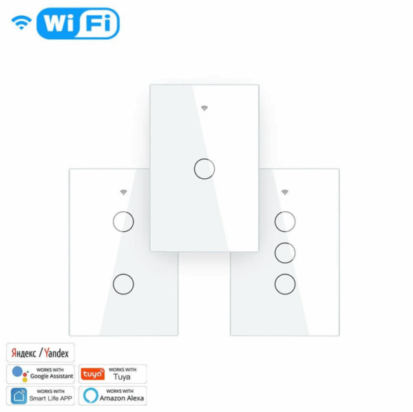 Smart Light Wall Touch Switch WiFi - Imagen 2