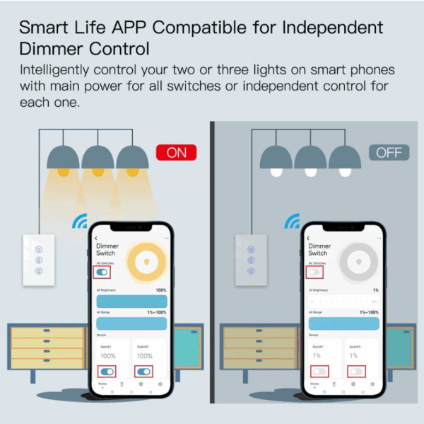 Smart Dimmer Switch WiFi - Imagen 6