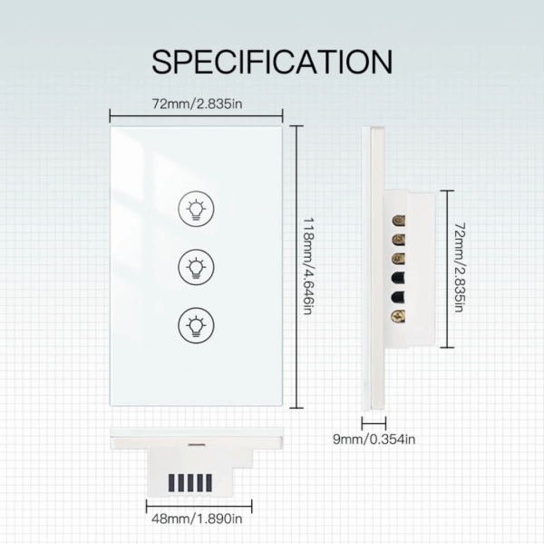 Smart Dimmer Switch WiFi - Imagen 4
