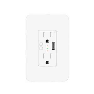 Smart Wall Socket with USB WiFi