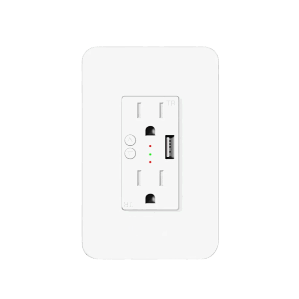 Smart Wall Socket with USB WiFi